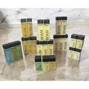 William Roam Travel Shampoo Conditioner Shower Gel Body Lotion  Lot Of 25 ~2-1oz